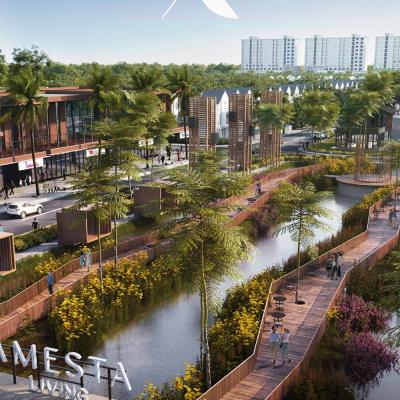 AMESTA LIVING SURABAYA BANGUN COMMUNITY CENTER