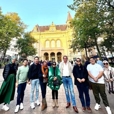 STUDI BANDING KE EROPA, REI BANTEN DITERIMA PRESIDEN FIABCI LUXEMBURG