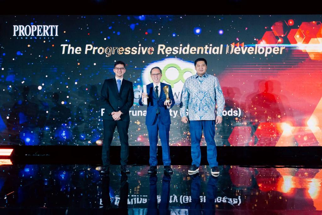 Greenwoods Dinobatkan sebagai Rising Star Developer