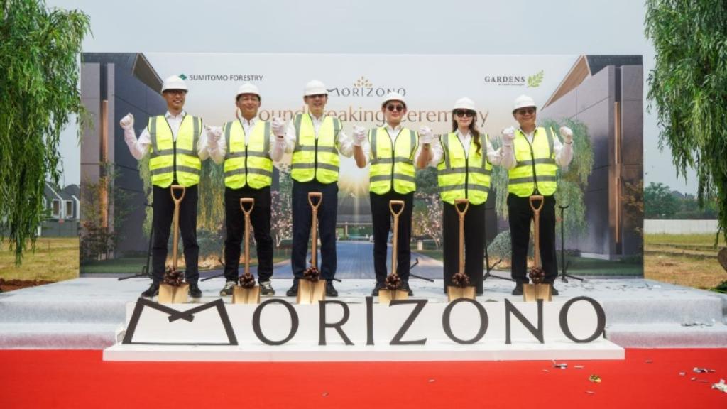 GPI DAN SUMITOMO FORESTRY MULAI KONSTRUKSI CLUSTER MORIZONO