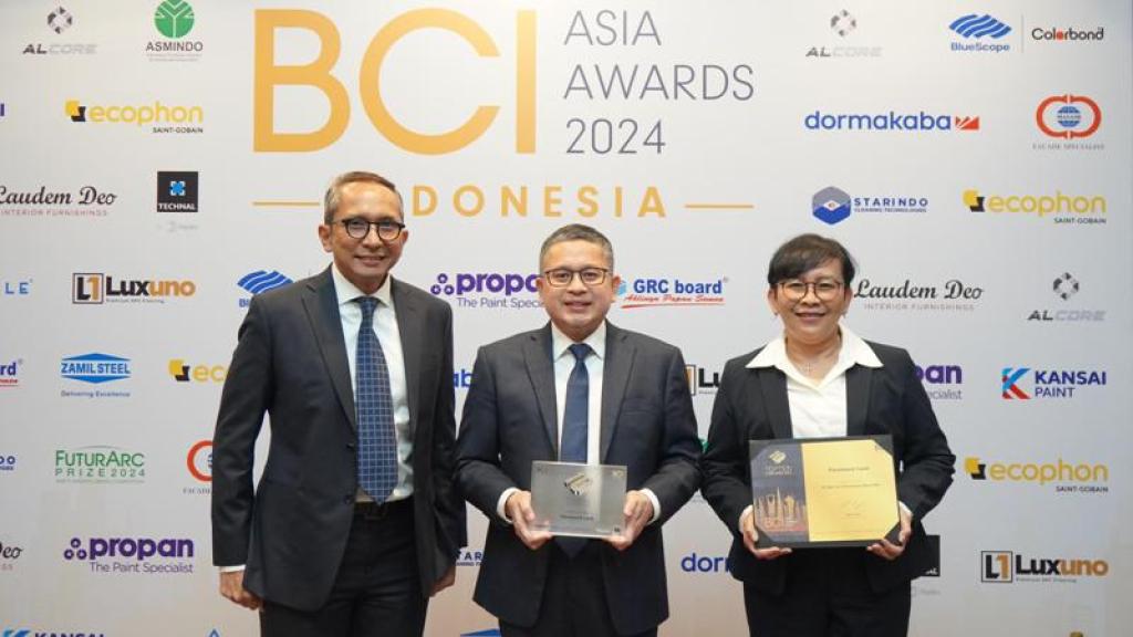 PARAMOUNT LAND MASUK “TOP 10 DEVELOPERS” BCI ASIA AWARDS 2024