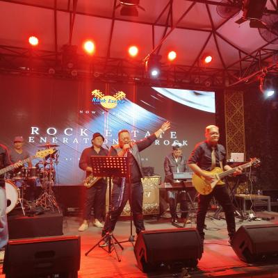 AKSI ROCK ESTAT INDONESIA DI WELCOME DINNER MUSDA REI JATENG