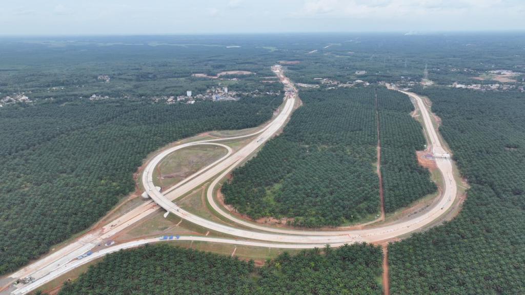 Progres Konstruksi Jalan Tol Betung-Jambi Meningkat